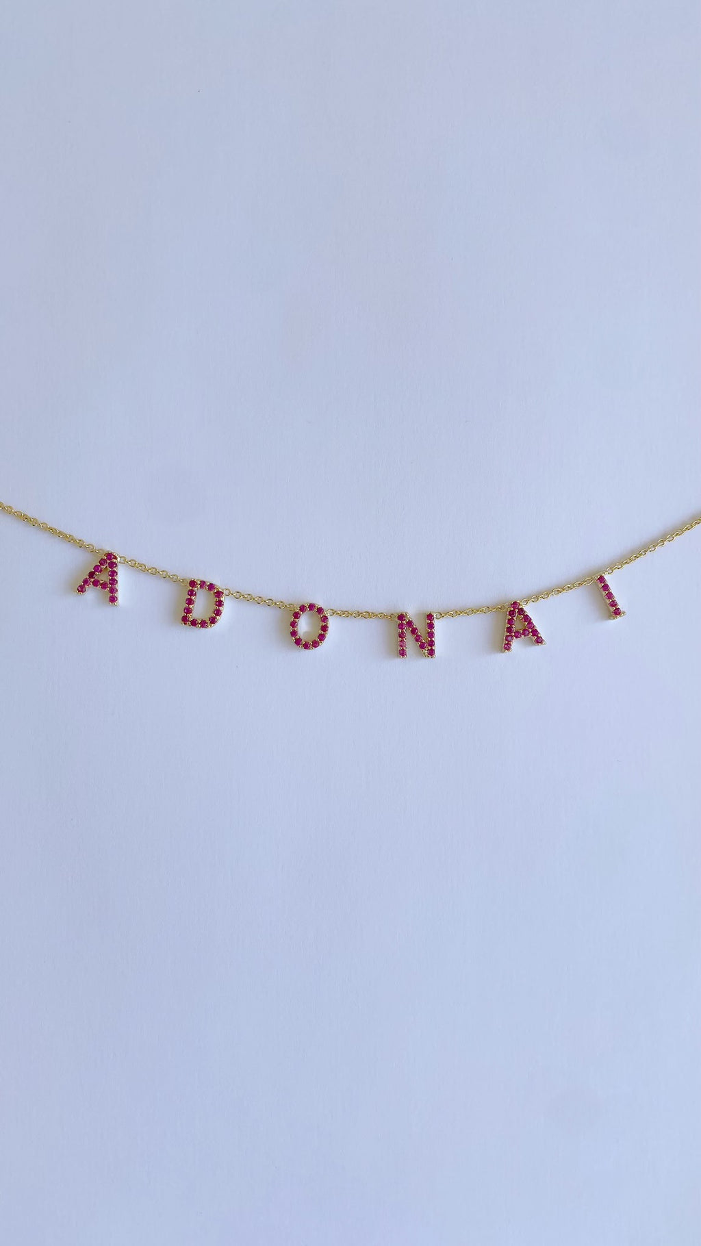 Collier « Adonai » Seigneur